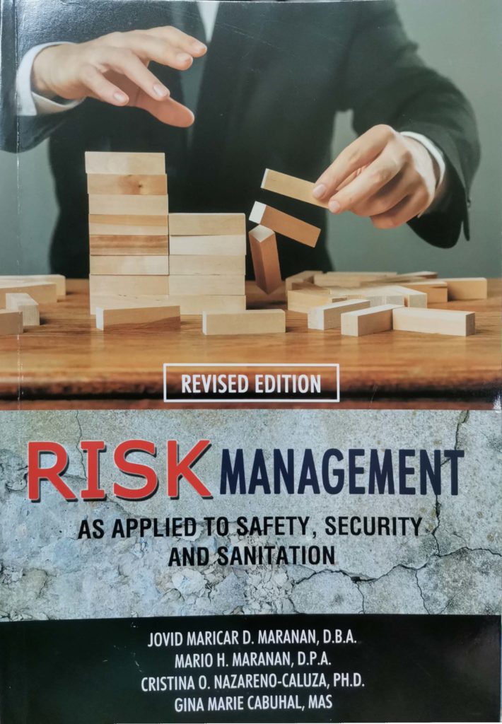 Risk Management As Applied To Safety Security And Sanitation 